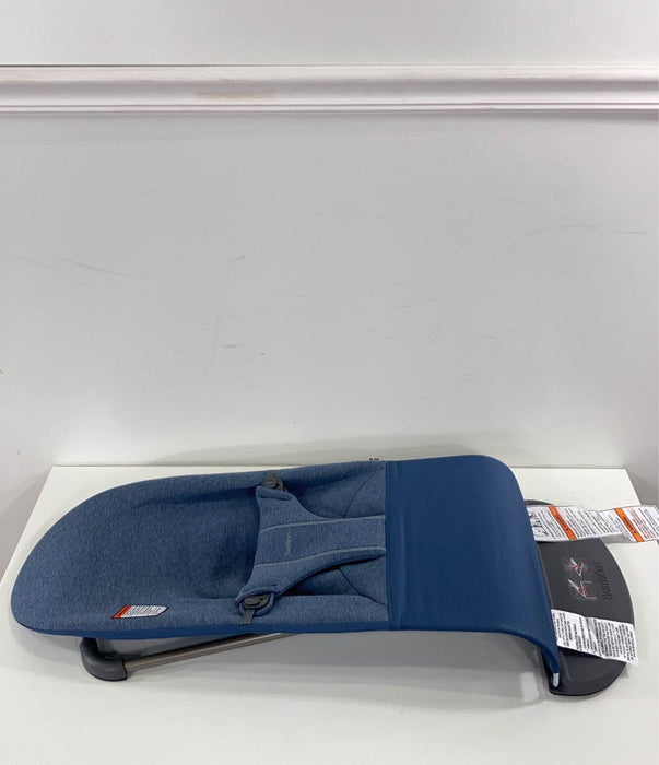 Shop BabyBjorn Bouncer Bliss, 3D Jersey, Dove Blue at Goodbuygears