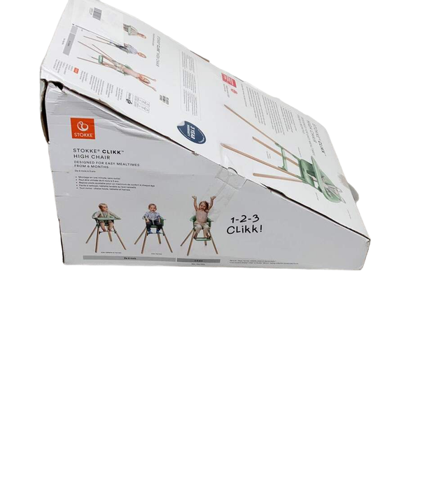 Shop Stokke Clikk High Chair, Sunny Coral at Goodbuygears