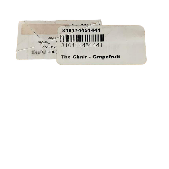 Shop Lalo The Chair, Grapefruit, Natural Wood at Goodbuygears