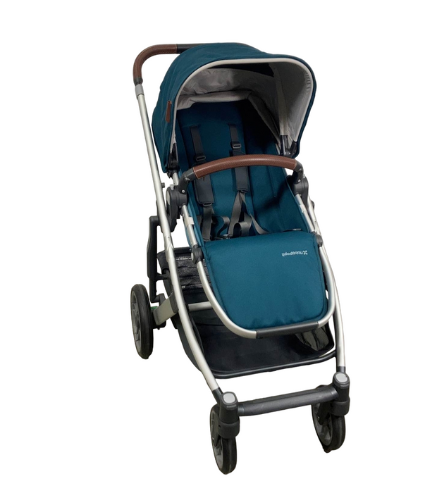 Shop UPPAbaby CRUZ V2 Stroller, Finn (Deep Sea), 2020 at Goodbuygears