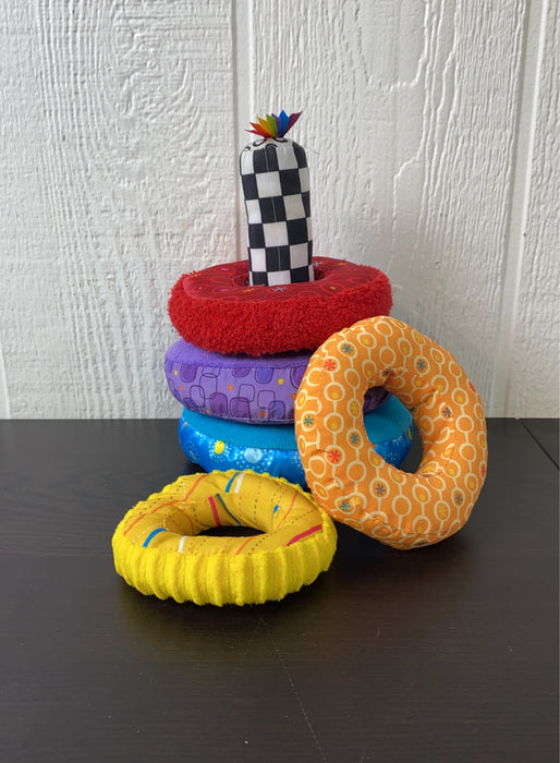 secondhand Lamaze Rainbow Stacking Rings