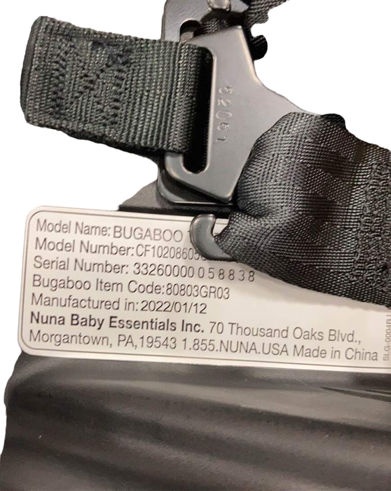 Shop Bugaboo Turtle Air By Nuna Car Seat, Grey Melange, 2022 at Goodbuygears