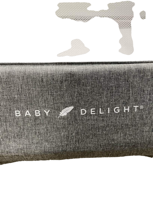 Baby Delight Beside Me Dreamer Bassinet & Bedside Sleeper, Charcoal Tweed