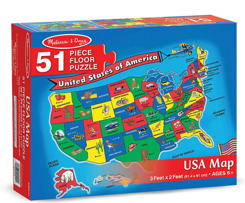 used Melissa & Doug Floor Puzzle