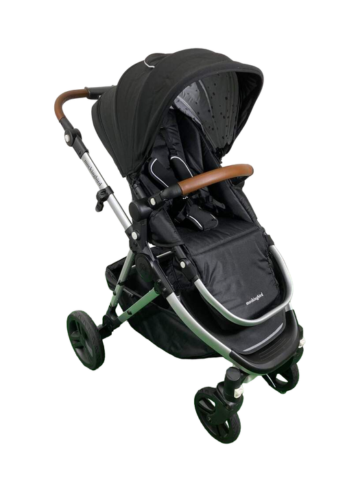 Shop Mockingbird Single 2.0 Stroller, 2023, Silver with Penny Leather, Watercolor Drops, Black at Goodbuygears