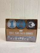 used Mud Pie First Year Baby Photo Banner