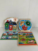 used BUNDLE Wooden Puzzles