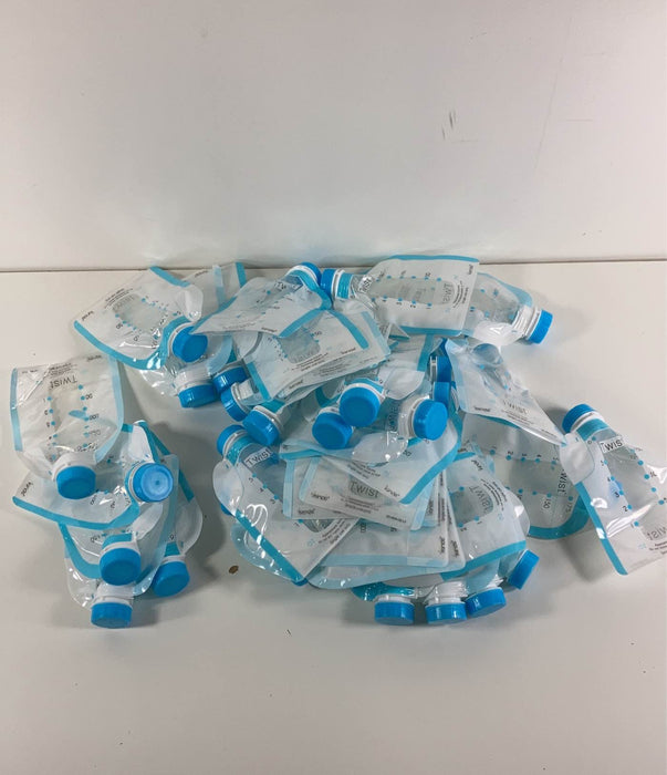 used Kiinde Twist Pouches, 6oz, 40 Pack
