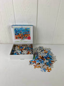 used Ceaco 300 Piece Puzzle, Paws and Claws - Cars and Dogs