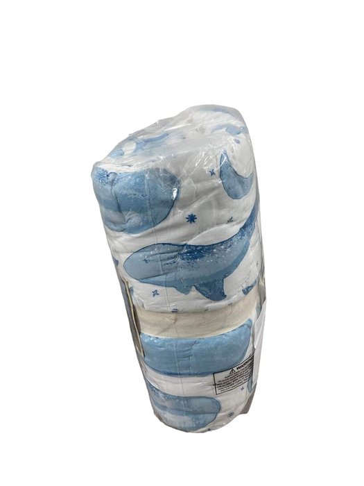 Shop Crane Baby Cotton Quilted Play Mat, Caspian (Whale) at Goodbuygears