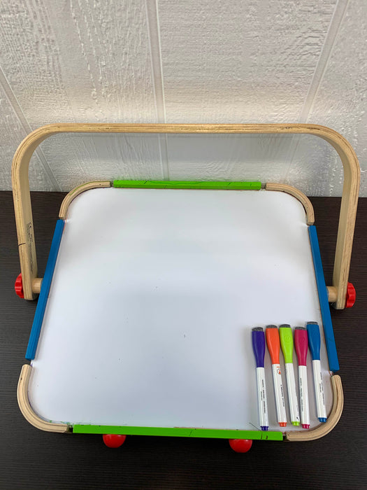 used Hape Anywhere Table Top Art Studio