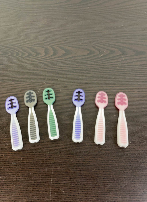 used BUNDLE Feeding Accessories, NumNum Pre-Spoon GOOtensils Dual-Stage Utensils