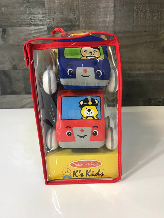 Melissa & Doug K’s Kids Pull-Back Vehicle Set