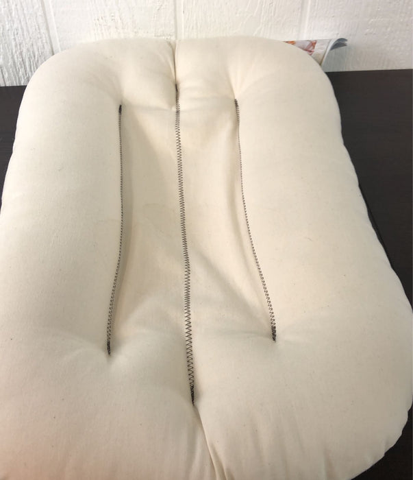 Shop Snuggle Me Organic Sensory Infant  Lounger, Natural with Bluebell Cover at Goodbuygears