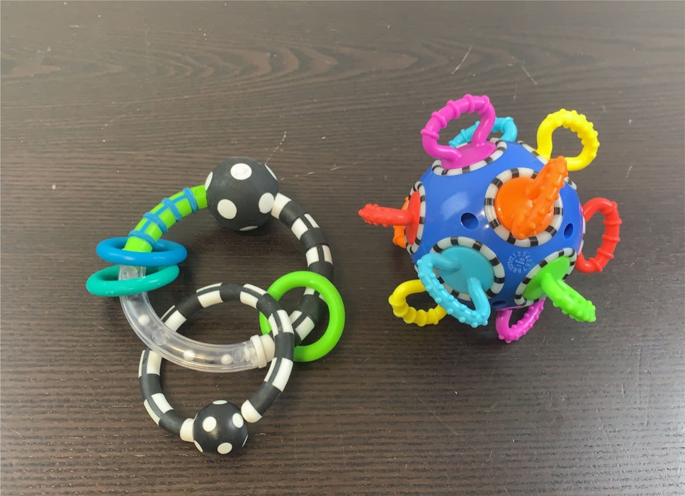 used BUNDLE Teething And Grasping Toys