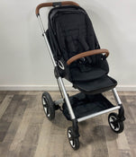 Shop Cybex Talos S Lux Stroller, 2022, Moon Black (Silver Frame) at Goodbuygears