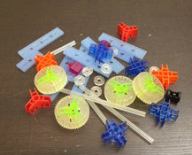 secondhand Brackits Brackitz Pulleys 77 Piece Set Educational Construction Set