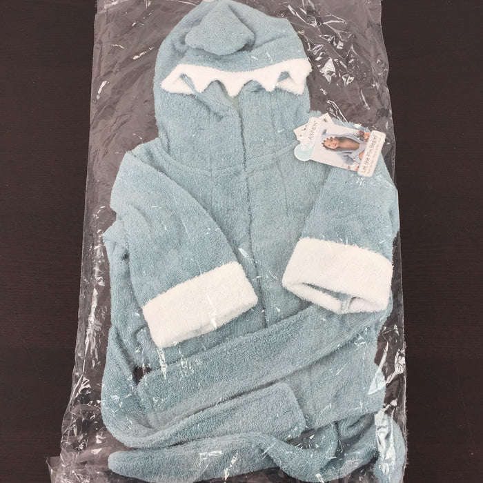 used Baby Aspen Hooded Spa Bathrobe, Let the Fin Begin
