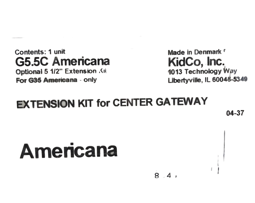 Shop KidCo Extension Kit, G5.5 Extension Kit for Center Gateway at Goodbuygears