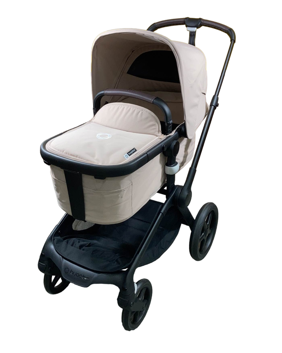 Shop Bugaboo Fox 5 Stroller, 2023, Black Frame, Desert Taupe at Goodbuygears