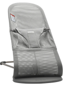 Shop BabyBjorn Bouncer Bliss, Black Frame, Grey Mesh, with Toy Bar at Goodbuygears