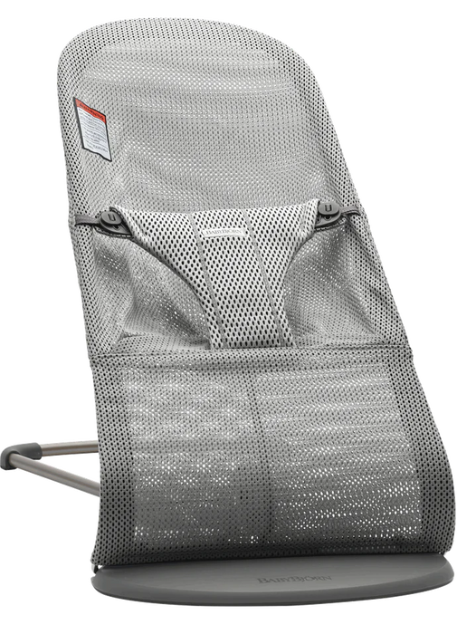 Shop BabyBjorn Bouncer Bliss, Black Frame, Grey Mesh, with Toy Bar at Goodbuygears