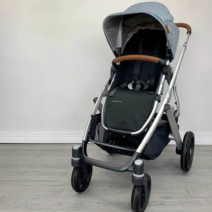 Shop UPPAbaby VISTA V2 Stroller, Gregory (Blue Melange) at Goodbuygears