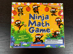 used Scholastic Ninja Math Game