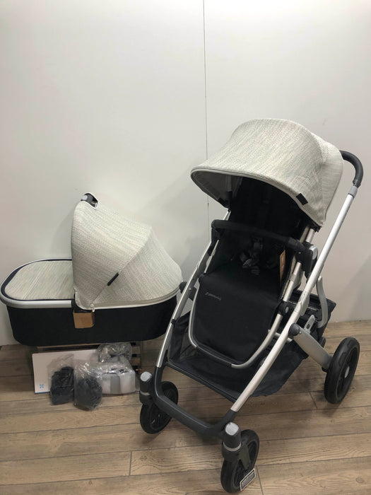 Shop UPPAbaby VISTA V2 Stroller, 2020, Sierra (Dune Knit) at Goodbuygears