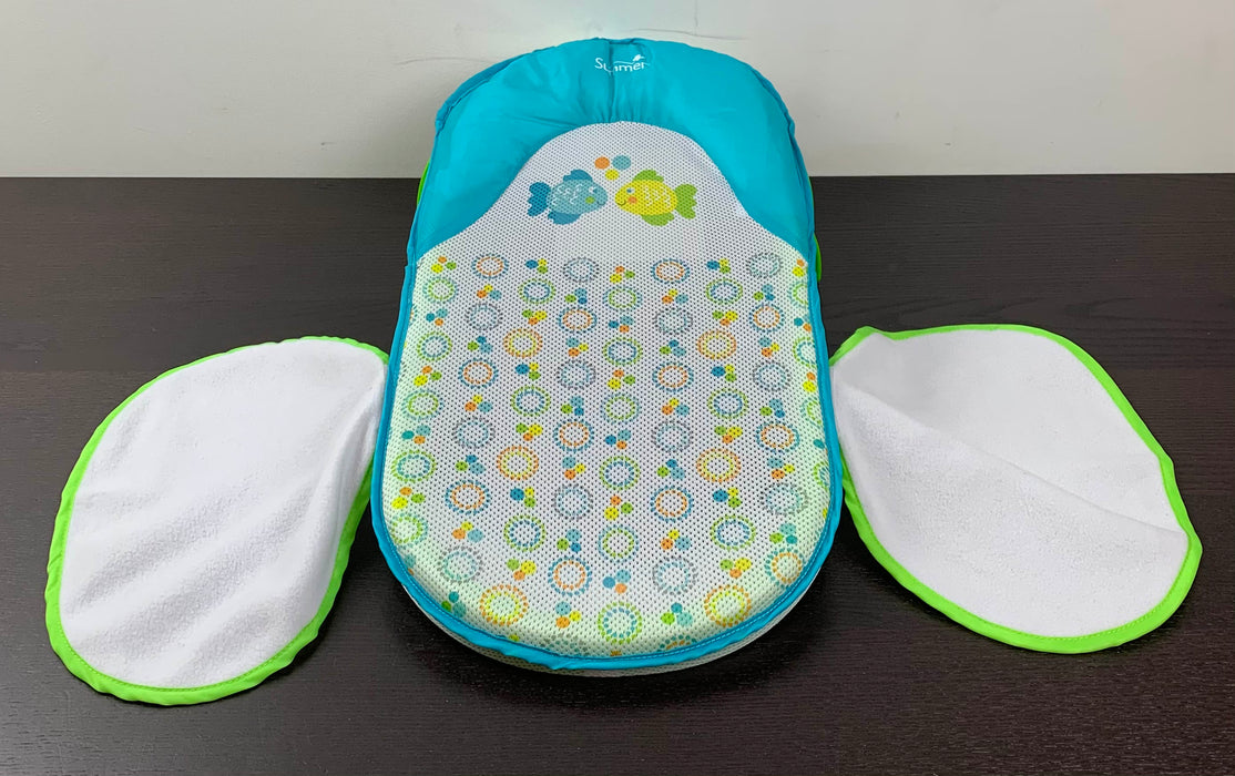 used Summer Infant Deluxe Bath Sling, With Warming Wings