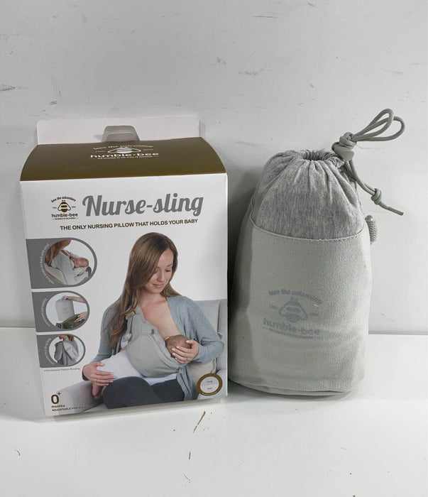 secondhand Humble-bee Nurse-Sling Ergonomic Nursing Pillow, Gray