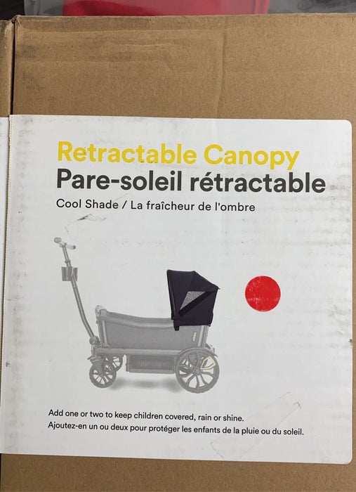 used Veer Retractable Canopy, Pele Red