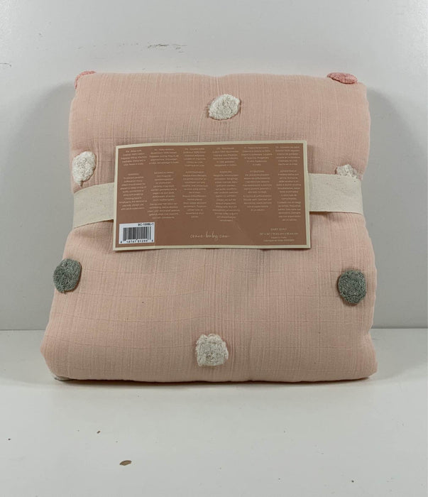 Shop Crane Baby Quilted Blanket, Parker Pom Pom Pink at Goodbuygears
