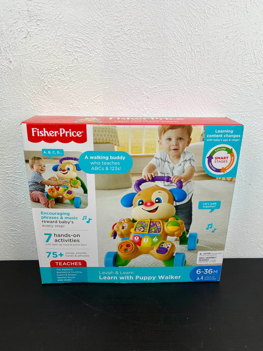 used Fisher Price Laugh & Learn Smart Stages Learn With Puppy Walker