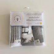 used Burt's Bees Baby WashCloths 3 Pack