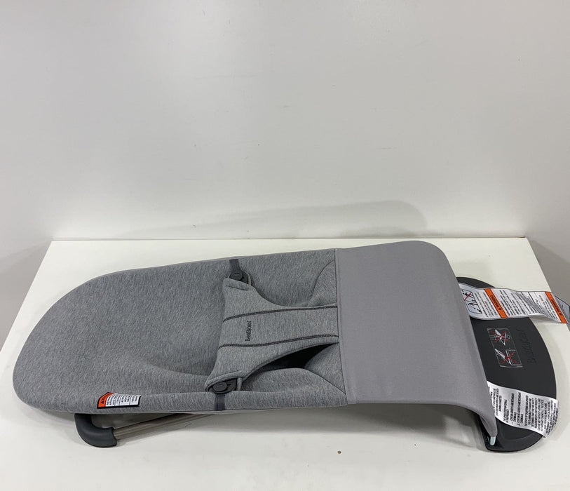 Shop BabyBjorn Bouncer Bliss, 3D Jersey, Light Grey at Goodbuygears