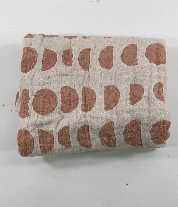 Shop Crane Baby Cotton Muslin Jacquard Blanket, Copper Moon at Goodbuygears