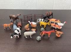 used BUNDLE Plastic Animals