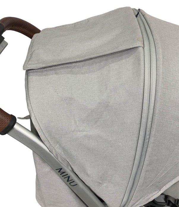 Shop UPPAbaby MINU V2 Stroller, 2022, Stella (Grey Melange) at Goodbuygears