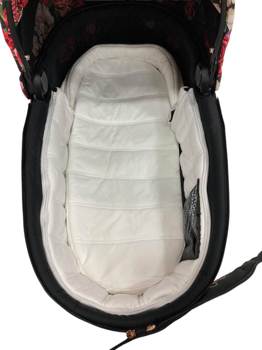 Shop Cybex MIOS LUX Carry Cot, Black Spring Blossom at Goodbuygears