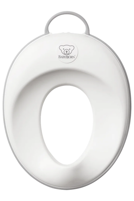 used BabyBjorn Toilet Training Seat, White/Gray