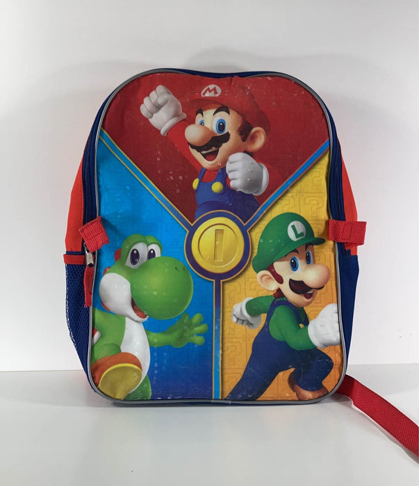 used Kid's Backpack, -Mario