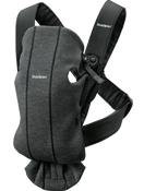 Shop BabyBjorn Baby Carrier Mini, Charcoal Gray 3D Jersey at Goodbuygears