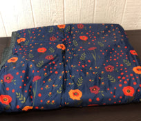 secondhand Little Unicorn 5 x 7 Outdoor Blanket, Midnight Poppy
