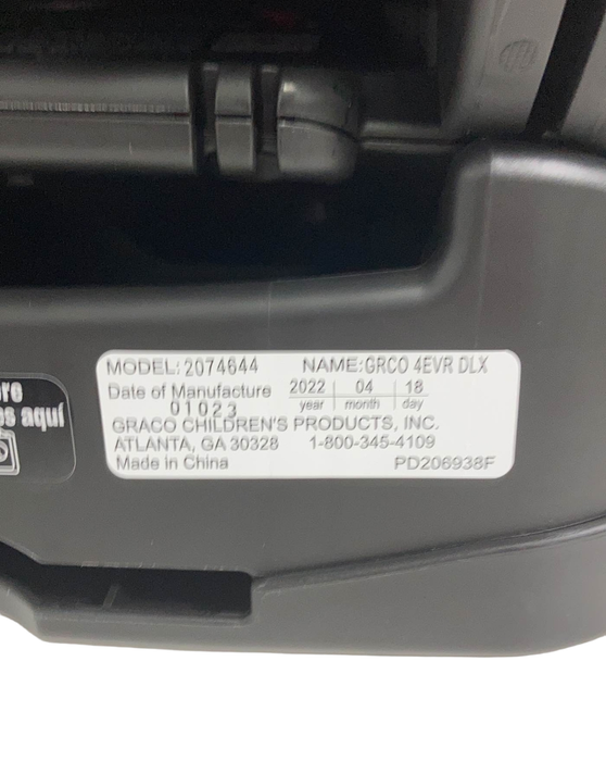 Shop Graco 4Ever DLX 4-in-1 Car Seat, 2022, Joslyn at Goodbuygears