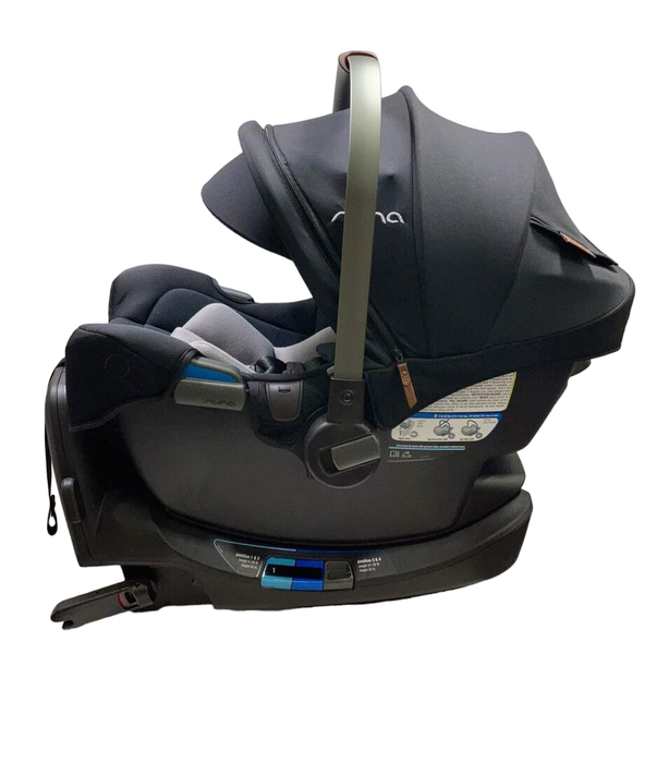 Shop Nuna PIPA rx Infant Car Seat with RELX Base, 2023, Caviar at Goodbuygears