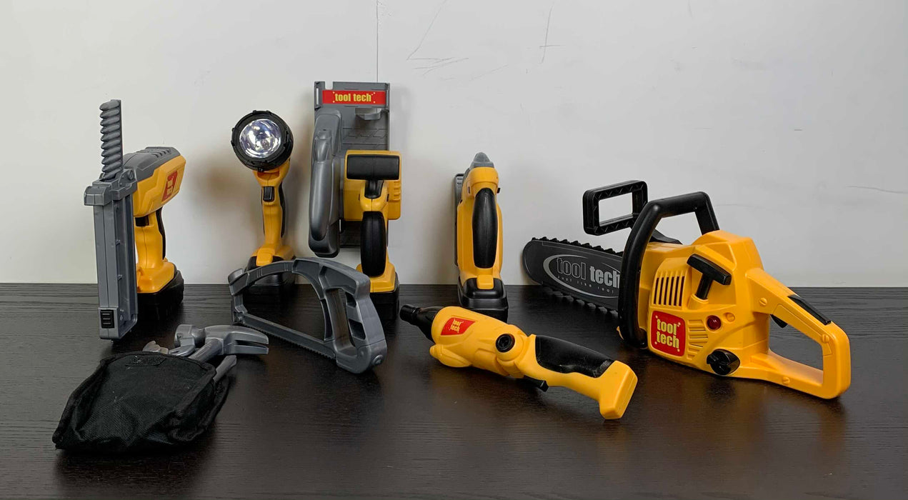 used Tool Tech Pretend Tool Set