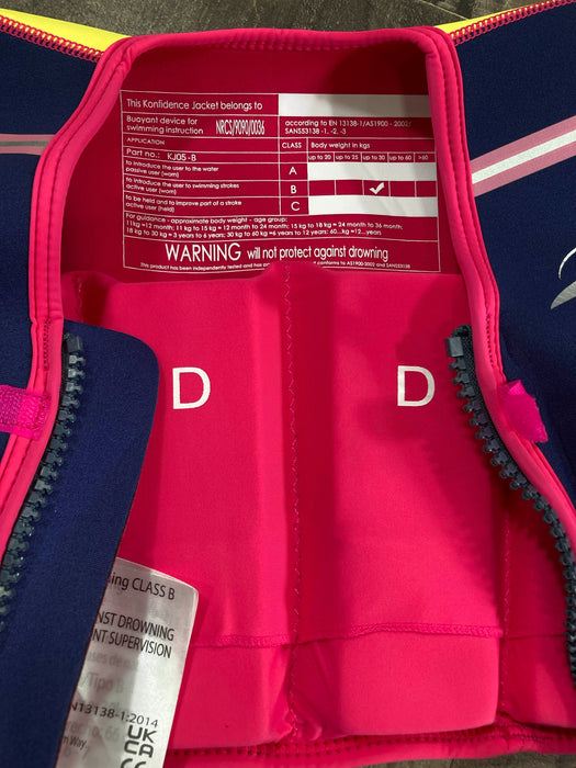 Shop Konfidence Original Swim Jacket, Large (5-7 years) at Goodbuygears