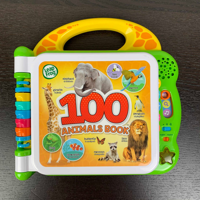 used Leap Frog Learning Friends 100 Animals Book