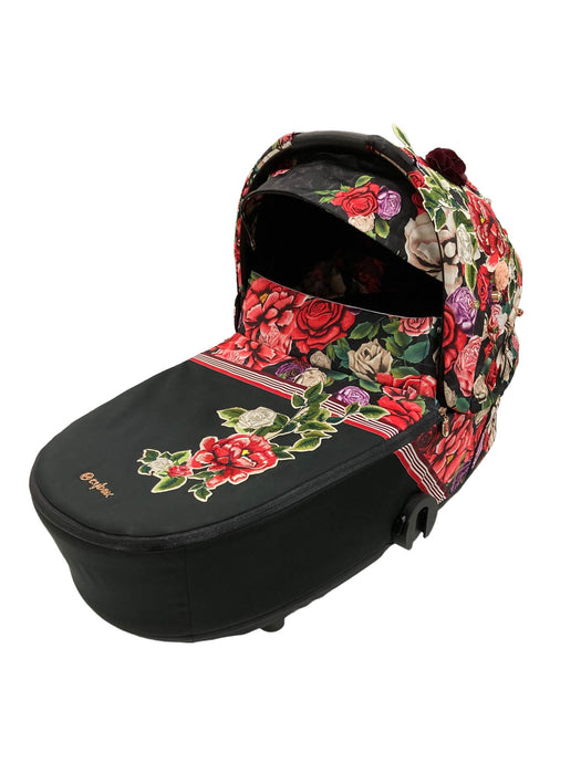 Shop Cybex MIOS LUX Carry Cot, Black Spring Blossom at Goodbuygears